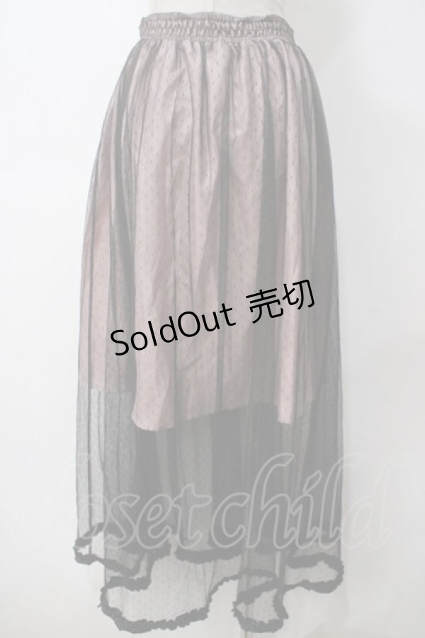 画像2: Ank Rouge / チュールロングスカート M ピンク Y-25-05-14-156-CA-SK-SZ-ZY (2)