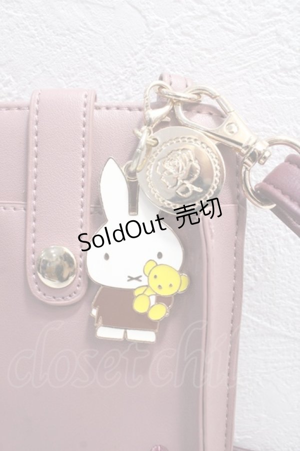画像3: axes femme / miffy スマホショルダー  ピンク Y-25-05-14-015-AX-ZA-SZ-ZY (3)