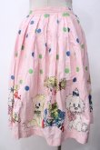 画像2: Emily Temple cute / カラフルTOYプリントスカート  ピンク Y-25-05-14-180-ET-SK-SZ-ZY (2)