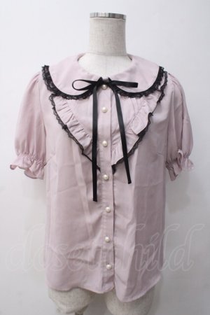 画像: Ank Rouge / ヨークブラウス M ピンク Y-25-05-14-025-CA-BL-SZ-ZY