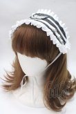 画像1: micro / モノトーンヘッドドレス  黒 Y-25-05-16-062-LO-AC-SZ-ZY (1)