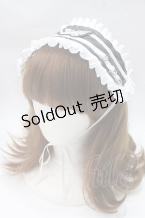 画像: micro / モノトーンヘッドドレス  黒 Y-25-05-16-062-LO-AC-SZ-ZY