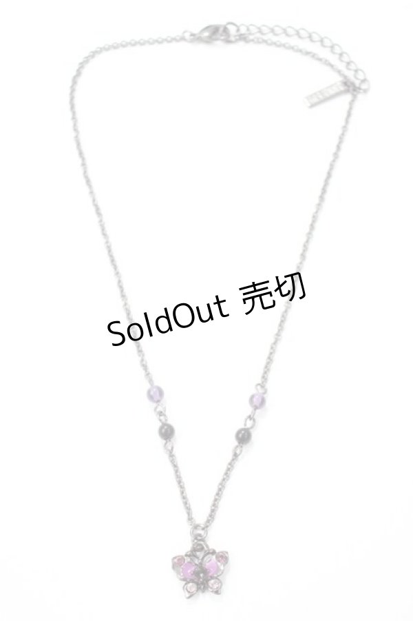 画像2: ANNA SUI / 蝶ストーンネックレス   Y-25-05-16-002-PU-AC-SZ-ZY (2)