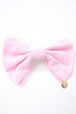 画像1: Angelic Pretty / Party Doll リボンバレッタ  ピンク Y-25-05-16-034-AP-AC-SZ-ZY (1)