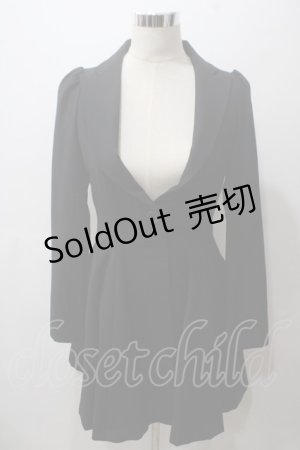 画像: BPN / ロングフレアジャケット M 黒 Y-25-05-19-072-GO-JA-SZ-ZT085