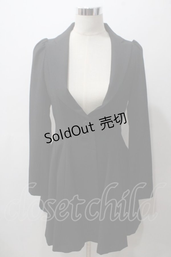 画像1: BPN / ロングフレアジャケット M 黒 Y-25-05-19-072-GO-JA-SZ-ZT085 (1)