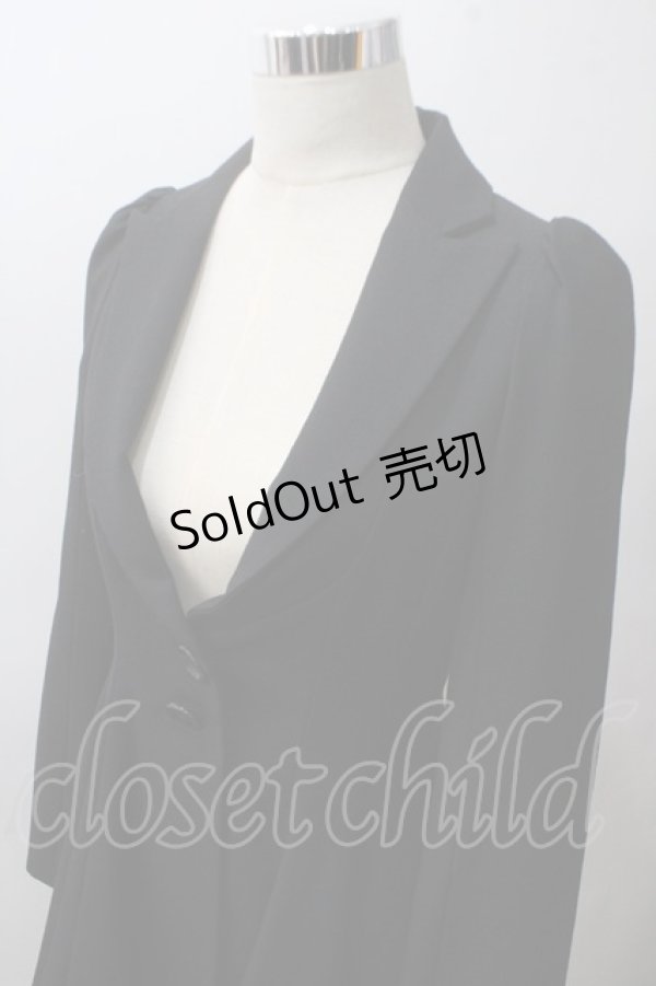 画像3: BPN / ロングフレアジャケット M 黒 Y-25-05-19-072-GO-JA-SZ-ZT085 (3)