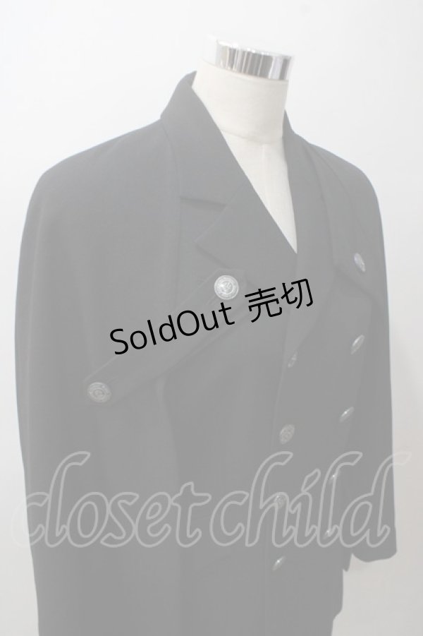 画像4: Moi-meme-Moitie / マントダブルジャケット Man ブラック Y-25-05-19-077-MO-JA-SZ-ZY (4)