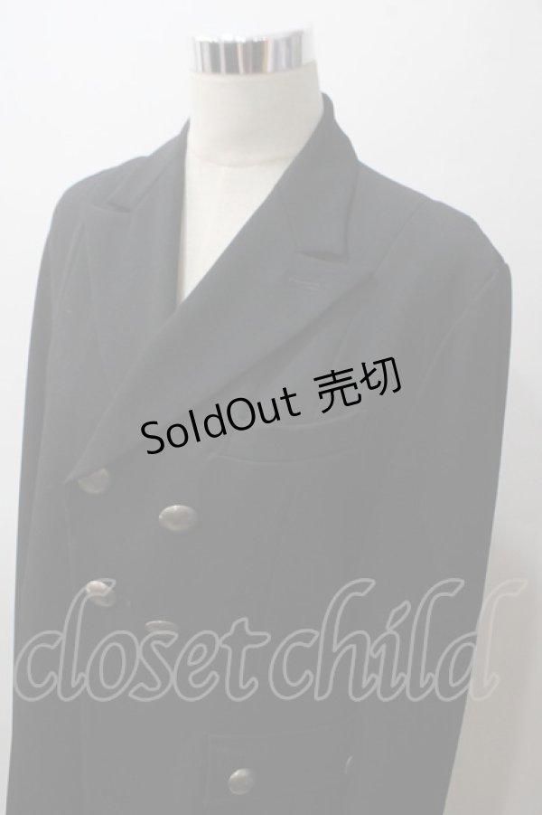 画像3: BPN FOR MEN / アシンメトリー ケープジャケット M 黒 Y-25-05-19-081-GO-JA-SZ-ZT108 (3)