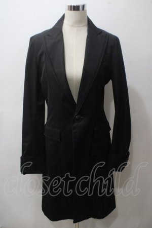 画像: BPN FOR MEN / バックプリーツロングジャケット M 黒 Y-25-05-19-082-GO-JA-SZ-ZY
