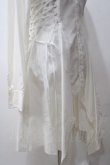 画像4: BPN FOR MEN / シャドーストライプロングシャツ M 白 Y-25-05-19-085-GO-BL-SZ-ZY (4)