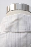 画像5: BPN FOR MEN / ストライプ燕尾ロングシャツ M 白 Y-25-05-19-086-GO-BL-SZ-ZY (5)