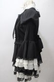 画像4: MARBLE / アーチブレード切り替え立ち衿クラシックワンピース  黒 Y-25-05-19-120-GO-OP-SZ-ZY (4)