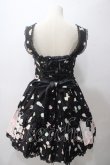 画像2: Angelic Pretty / Decoration Dream後ろフリルジャンパースカート  黒 Y-25-05-19-126-AP-OP-SZ-ZY (2)