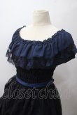 画像3: ATELIER PIERROT / Ruined castle dress　ドレス  ブラック×ネイビー Y-25-05-19-132-EL-OP-SZ-ZY (3)