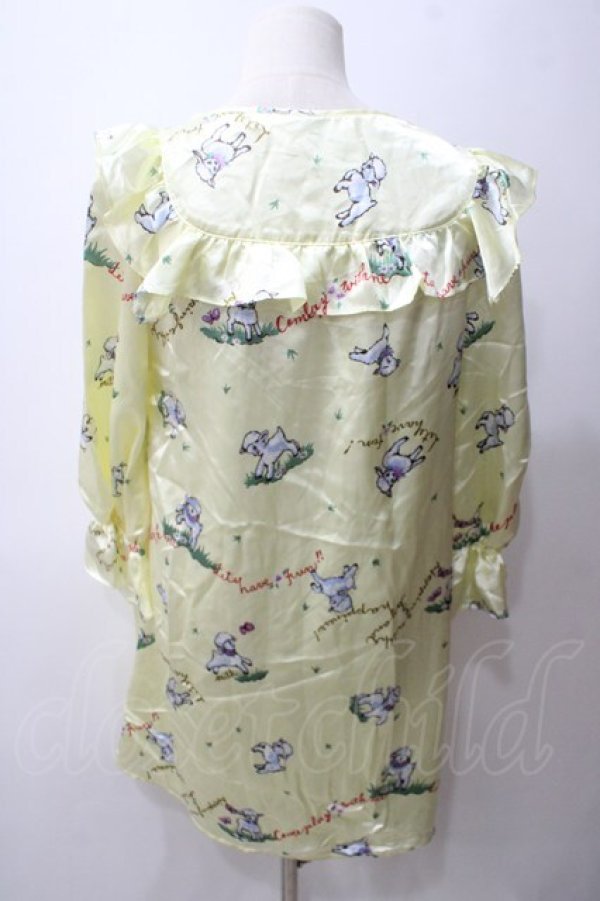 画像2: MILK / フラリックドレス  イエロー Y-25-05-19-143-ML-OP-AS-ZT455 (2)