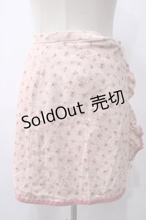 画像: MILK / 花柄コーデュロイスカート  ピンク Y-25-05-19-176-ML-SK-AS-ZY