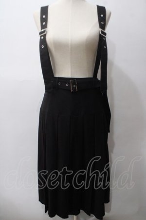 画像: Candy Stripper / NEEDLELIKE PLEATS JUMPER スカート 2 ブラック Y-25-05-19-183-PU-OP-SZ-ZY