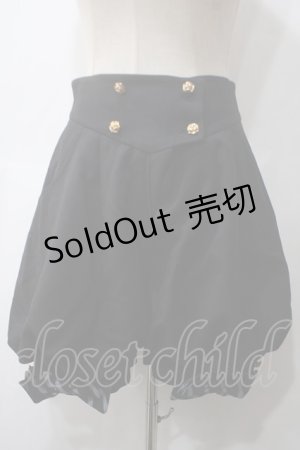 画像: Princess Chronicles / 薄花桜の貴公子ハーフパンツ XL ブラック Y-25-05-19-190-PU-PA-SZ-ZY