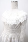 画像3: Millefleurs / ジョーゼットとレースのブラウス M 白 Y-25-05-19-025-EL-BL-SZ-ZY (3)