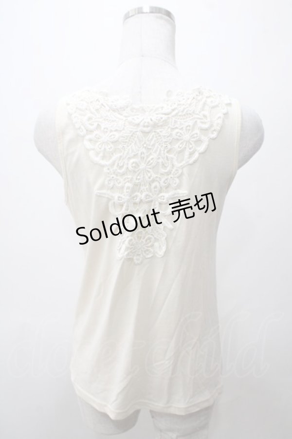 画像2: axes femme / タンクトップ  オフ Y-25-05-19-004-AX-TO-AS-ZY (2)