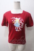 画像1: BABY,THE STARS SHINE BRIGHT / お菓子の国のアリスTシャツ  赤 Y-25-05-19-042-BA-TO-SZ-ZY (1)