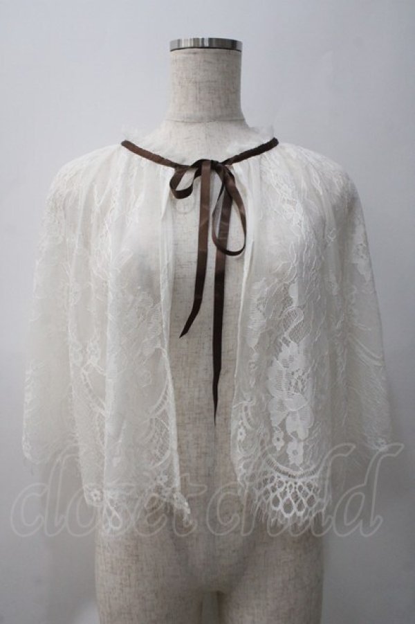 画像1: axes femme / レースケープ M 生成り Y-25-05-22-083-AX-TO-SZ-ZY (1)