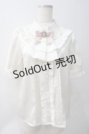 画像: Amavel / Classical Doll レースフリルブラウス  オフ Y-25-05-22-092-CA-BL-AS-ZY