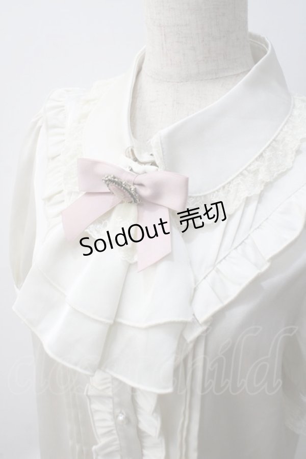 画像3: Amavel / Classical Doll レースフリルブラウス  オフ Y-25-05-22-092-CA-BL-AS-ZY (3)