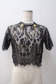 画像1: MARBLE / レーストップス  黒 Y-25-05-22-097-GO-TO-SZ-ZY (1)