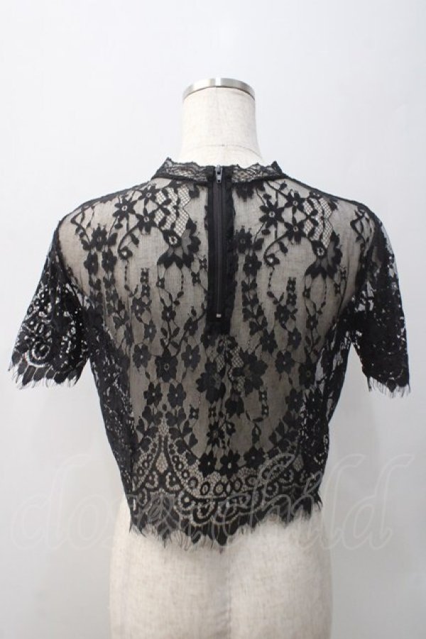 画像2: MARBLE / レーストップス  黒 Y-25-05-22-097-GO-TO-SZ-ZY (2)