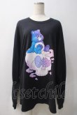 画像1: LAND by MILKBOY /ULL CLOUD L.S. TEE XXL ブラック Y-25-05-22-102-MB-TO-SZ-ZY (1)