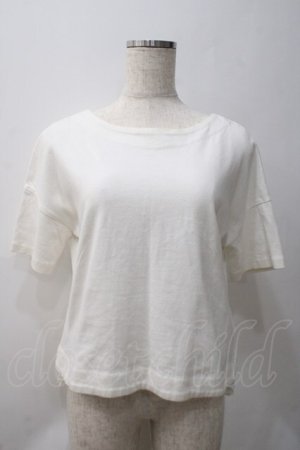 画像: Franche Lippee / バックリボンレースねこトップス M 白 Y-25-05-22-105-LO-TO-SZ-ZY