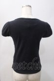画像2: Angelic Pretty / はにかみベアープリントTシャツ  黒 Y-25-05-22-113-AP-TO-SZ-ZY (2)