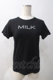 画像1: MILK / TWINKLE MILK Tee  黒 Y-25-05-22-117-ML-TO-SZ-ZY (1)