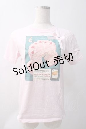画像: Nile Perch / ケーキptカットソー  ピンク Y-25-05-22-121-LO-TO-SZ-ZY