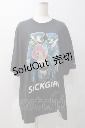 画像: MILKBOY / SICK GIRL TEE Tシャツ XXL ブラック Y-25-05-22-124-MB-TO-SZ-ZY
