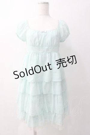画像: Emily Temple cute / グリッター星座ワンピース  ミント Y-25-05-22-134-ET-OP-SZ-ZY