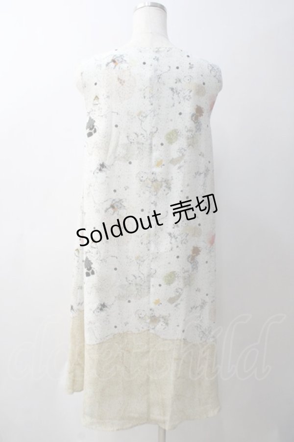 画像2: franche lippee black / ワンピース  オフｘ黒 Y-25-05-22-144-LO-OP-AS-ZY (2)