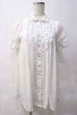 画像1: axes femme / ロングシャツ  白 Y-25-05-22-018-AX-BL-SZ-ZY (1)