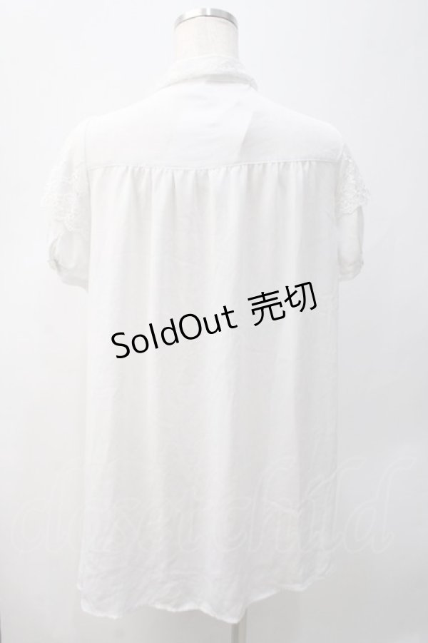 画像2: axes femme / ロングシャツ  白 Y-25-05-22-018-AX-BL-SZ-ZY (2)