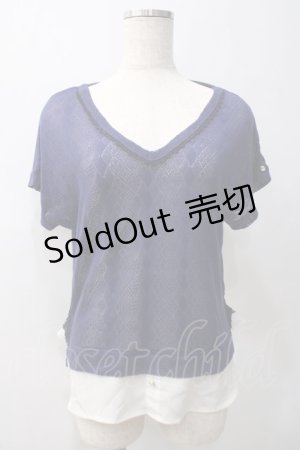 画像: axes femme / トップス   Y-25-05-22-043-AX-TO-SZ-ZI