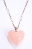 画像1: MILK / ハートネックレス  ピンク Y-25-05-25-004-ML-AC-SZ-ZY (1)