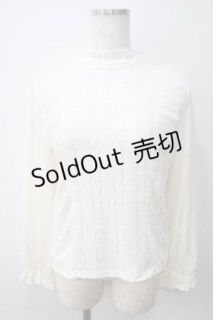 画像: axes femme POETIQUE / レーシープルオーバー  キナリ Y-25-05-25-076-AX-TO-SZ-ZY
