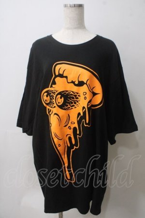 画像: MILKBOY / PIZZA Tシャツ  ブラック Y-25-05-25-101-MB-TO-SZ-ZY
