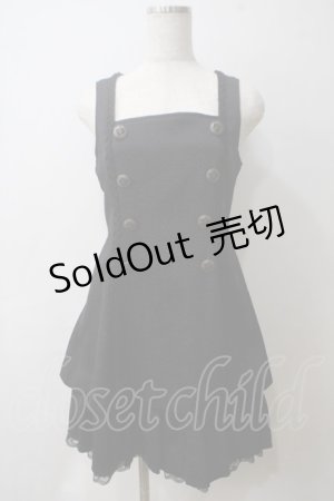 画像: MIHO MATSUDA / ワンピース・レッチ  黒 Y-25-05-25-126-GO-OP-SZ-ZY