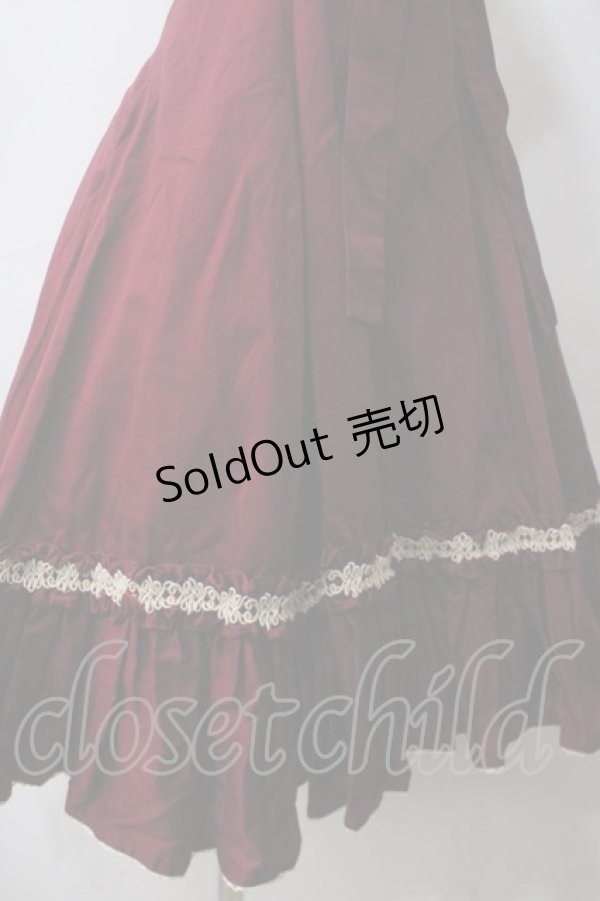 画像5: Mary Magdalene / デボラドールワンピース  ボルドー Y-25-05-25-132-CL-OP-SZ-ZY (5)