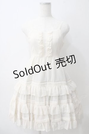 画像: Victorian maiden / シフォンアンダードレス  アイボリー Y-25-05-25-134-CL-OP-SZ-ZY