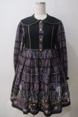 画像1: metamorphose / 黒猫の秘密の研究室シャツワンピース  アメジスト Y-25-05-25-160-ME-OP-SZ-ZY (1)