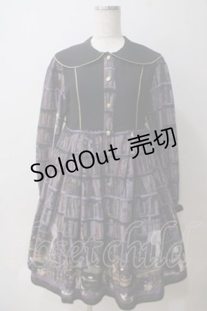 画像: metamorphose / 黒猫の秘密の研究室シャツワンピース  アメジスト Y-25-05-25-160-ME-OP-SZ-ZY